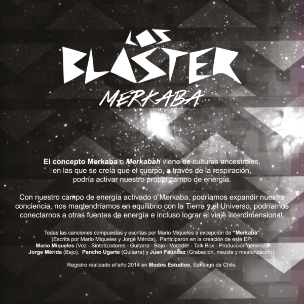 Disco Merkaba de Los Blaster Cover C